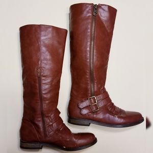 Women's distressed Rampage boots size 8